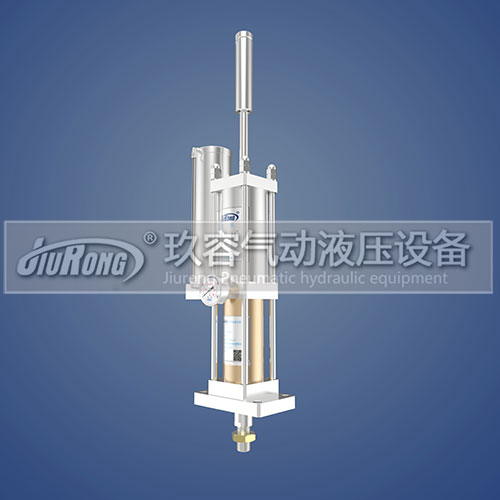 JRB增壓行程可調氣液增壓缸3d圖